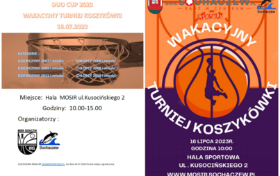 Zdjęcie do Zapraszamy na Wakacyjny Turniej Koszyk&oacute;wki