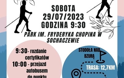 Zdjęcie do VI SOCHACZEWSKI MARSZ NORDIC WALKING