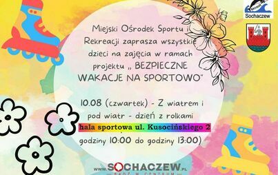 Zdjęcie do Z wiatrem i pod wiatr - Bezpieczne wakacje na sportowo