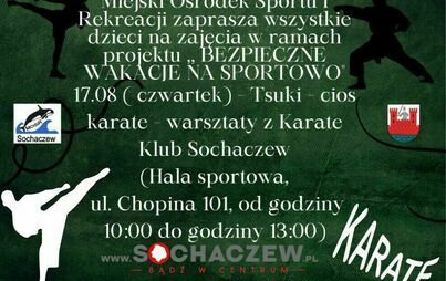 Zdjęcie do Zajęcia karate z Karate Klub Sochaczew