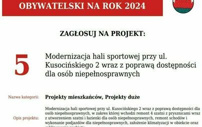 Zdjęcie do Sochaczewski Budżet Obywatelski - projekt nr 5