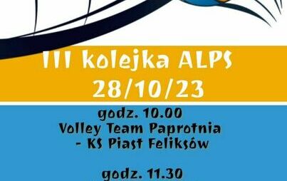 Zdjęcie do III kolejka Amatorskiej Ligi Piłki Siatkowej