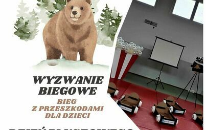 Zdjęcie do Halowe Wyzwanie Biegowe na Dzień Pluszowego Misia