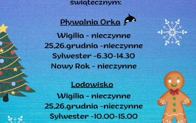 Zdjęcie do Harmonogram pracy w okresie świątecznym