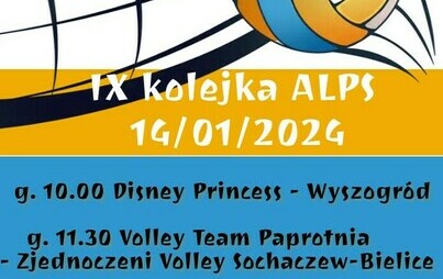 Zdjęcie do IX kolejka Amatorskiej Ligi Piłki Siatkowej