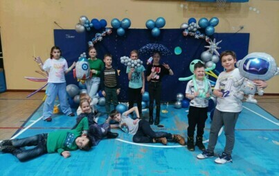 Zdjęcie do Kosmiczne Party na podsumowanie ferii z MOSiR Sochaczew
