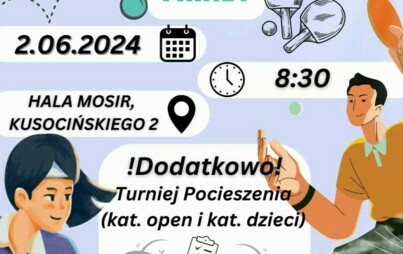Zdjęcie do Finały Grand Prix Sochaczewa w Tenisie Stołowym