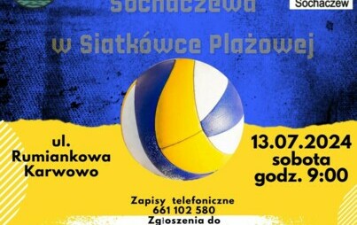 Zdjęcie do III Grand Prix Sochaczewa w Siatk&oacute;wce Plażowej