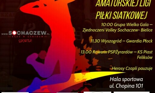 Zdjęcie do III kolejka Amatorskiej Ligi Piłki Siatkowej