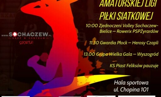 Zdjęcie do IV kolejka Amatorskiej Ligi Piłki Siatkowej