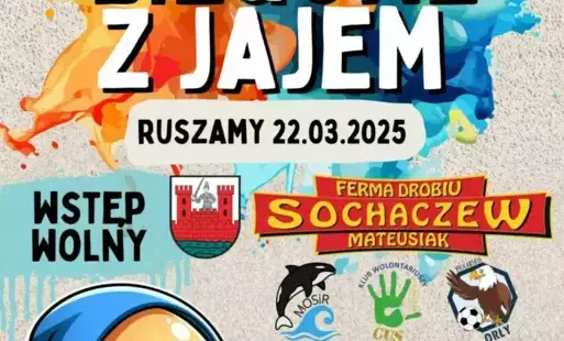 Zdjęcie do Wyzwanie Biegowe z Jajem 2025 - ruszają zapisy dla dzieci i dorosłych