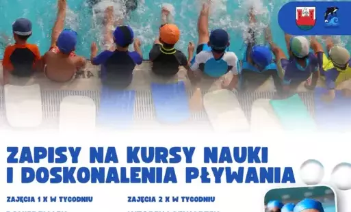 ZAPISY NA KURS NAUKI I DOSKONALENIA PŁYWANIA 2025