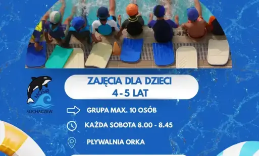 NAUKA PŁYWANIA 4-5 LAT 