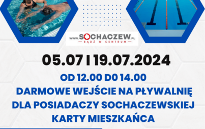 Zdjęcie do DARMOWE WEJŚCIA NA PŁYWALNIĘ