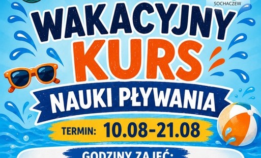 WAKACYJNY KURS NAUKI PŁYWANIA