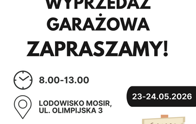 SOCHACZEWSKA WYPRZEDAŻ GARAŻOWA